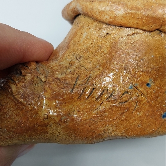 Vintage Max Hindt Walrus Art Pottery Figurine Whimsical Clay Signed 1970's - Picture 7 of 10